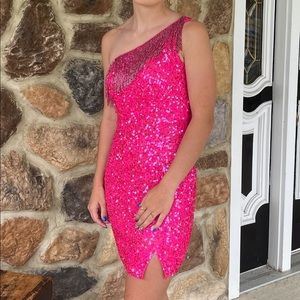 Rachel Allan homecoming dress